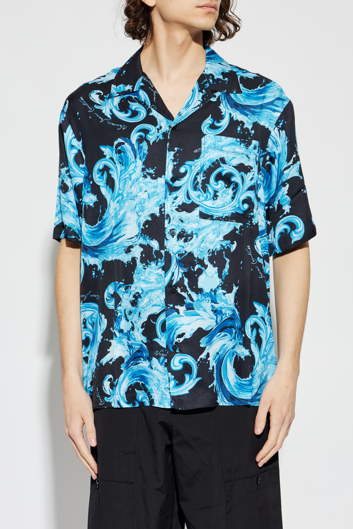Versace Jeans Couture Shirt with 'barocco' pattern | Men's | Vitkac